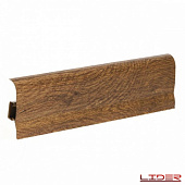 Деревянный, металлический, пластиковый напольный плинтус.