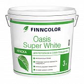 Купить Краска Finncolor Oasis Super White для потолка в/д 3 л по низкой цене