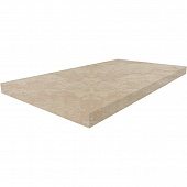 Купить Ступень Atlas Concorde Supernova Marble Woodstone Champagne Scalino Angolate угловая из керамогранита левая 600х330 мм по низкой цене