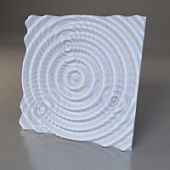 Купить Стеновая 3D панель Relieffo Magnetic 050 из пенополиуретана 600x600x30 мм по низкой цене