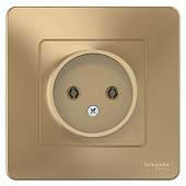 Купить Розетка Schneider Electric Blanca BLNRS000014 одноместная без заземления титан по низкой цене
