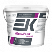 Купить Краска ЕК MultiPaint белая акриловая водно-дисперсионная фасадная 25 кг по низкой цене