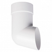 Купить Отвод трубы Docke ПВХ Premium D120/85 мм RAL 9003 Пломбир по низкой цене