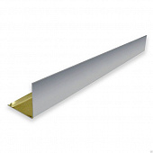 Купить L-профиль алюминиевый Cesal А08 алюминиевый хром люкс по низкой цене