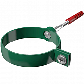 Купить Хомут трубы Технониколь ПВХ универсальный 180 мм зеленый по низкой цене