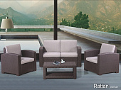 Купить Комплект плетеной мебели B:Rattan Premium  4 по низкой цене