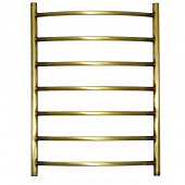 Купить Полотенцесушитель Domoterm Калипсо бронза П7 водяной 500х700 мм по низкой цене