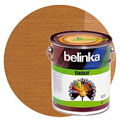 Купить Пропитка Belinka Lasur № 16 для древесины Орех 2,5 л по низкой цене