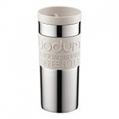 Купить Термокружка дорожная Bodum Travel (twist), 0.35л, цвет белый по низкой цене