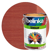 Купить Пропитка Belinka Lasur № 18 для древесины красная 10 л по низкой цене