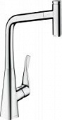 Купить Смеситель Hansgrohe Metris Select c душем 14884000 по низкой цене