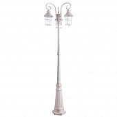 Купить Фонарный столб Arte lamp Prague наземный уличный A1467PA-3WG по низкой цене