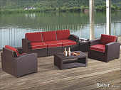 Купить Комплект плетеной мебели B:Rattan Premium  5 по низкой цене