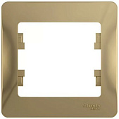 Купить Рамка Schneider Electric Glossa GSL000401 титан одноместная по низкой цене