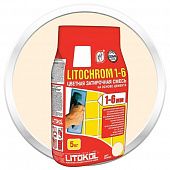 Купить Затирка Litokol Litochrom 1-6 C130 песочная цементная для швов 5 кг по низкой цене