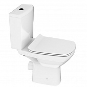 Купить Унитаз-компакт Cersanit Carina New Clean on S-KO-CAR011-3/5-COn-S-DL-w с бачком по низкой цене