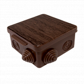 Купить Коробка TDM Electric разветвительная о/у ЭКО IP54 8 вводов 100х100х55 мм по низкой цене