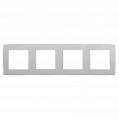 Купить Рамка ЭРА 4 поста белая по низкой цене
