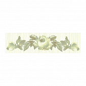 Купить Бордюр La Favola Гобелен B оливковый, 250x8x65 мм по низкой цене