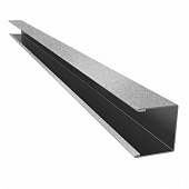 Купить П-профиль алюминиевый Cesal C02 металлик алюминиевый серебристый по низкой цене