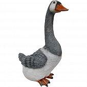 Купить Фигура садовая Гусь с длинной шеей 50 см по низкой цене