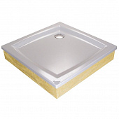 Купить Поддон Ravak Perseus-90 PP душевой квадратный 900x900х175 мм по низкой цене