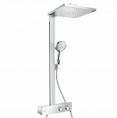 Купить Стойка Hansgrohe Raindance E 300 1jet Showerpipe 350 ST EcoSmart 27362000 душевая по низкой цене
