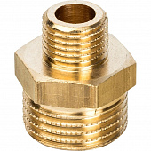 Купить Ниппель Stout переходной SFT-0003-001214 1/2х1/4 дюйма с наружной резьбой по низкой цене