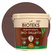Купить Лазурь Текс Bioteks Эко-Защита водная вишня 2,7 л по низкой цене