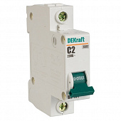 Купить Автоматический выключатель DEKraft ВА-101 1п C 2А 4.5кА по низкой цене
