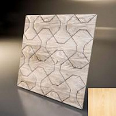 Купить Стеновая 3D панель Relieffo Ganteli (Сосна) Д045С 600х600х30 мм по низкой цене