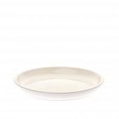 Купить Подставка керамическая d20,5 см белая по низкой цене