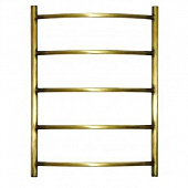 Купить Полотенцесушитель Domoterm Калипсо бронза П5 водяной 500х700 мм по низкой цене