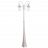 Купить Фонарный столб Arte lamp Prague наземный уличный A1467PA-2WG по низкой цене