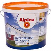 Купить Краска Alpina Долговечная фасадная База 1 матовая 10 л по низкой цене