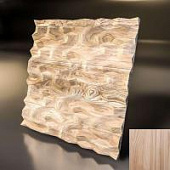 Купить Стеновая 3D панель Relieffo Boomerang (Ясень) Д011Я 600х600х60 мм по низкой цене