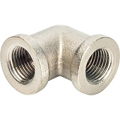 Купить Угольник Stout SFT-0014-000014 1/4 дюйма никелированный с внутренней резьбой по низкой цене