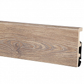 Деревянный, металлический, пластиковый напольный плинтус.