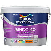 Купить Краска Dulux Professional Bindo 40 база BW для стен и потолков полуглянцевая 9 л по низкой цене