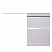Купить Тумба Style Line Даймонд 120 R Люкс Plus с раковиной белая по низкой цене