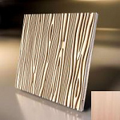 Купить Стеновая 3D панель Relieffo Core (Бук) Д014Б 600х600х30 мм по низкой цене