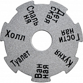 Купить Диск Stout информационный SMB 6801 000601 для распределительных коллекторов по низкой цене