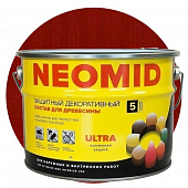 Купить Пропитка Neomid Bio Color Ultra для древесины Рябина 9 л по низкой цене