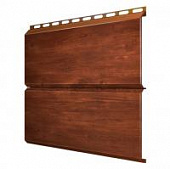 Купить Сайдинг Grand Line Экобрус Colority Print Cherry Wood, металлический, 0,5 мм по низкой цене