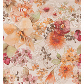 Купить Плитка Estima Felicita Decor Flowers керамическая, глянцевая, 706х10х253 мм, 3 шт. по низкой цене