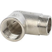 Купить Угольник Stout SFT-0012-000034 3/4 дюйма никелированный с внутренней и наружной резьбой по низкой цене