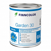 Купить Эмаль Finncolor Garden 30 А полуматовая 0,9 л по низкой цене