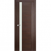 Купить Дверное полотно Profil Doors 62х экошпон Венге мелинга стекло черный лак 2000х700 мм по низкой цене
