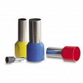 Купить Наконечник-гильза НШвИ-6,0-18 штыревой втулочный с изолир. фланцем 6 кв.мм IP30 уп. 100 штук по низкой цене