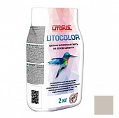 Купить Затирка Litokol Litocolor L10 светло-серая цементная для швов 2 кг по низкой цене